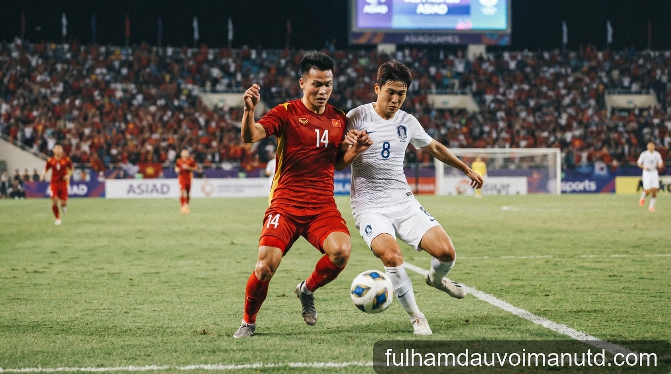 U23 Việt Nam tại Tứ kết ASIAD 2026: Thử thách cực đại mang tên Hàn Quốc